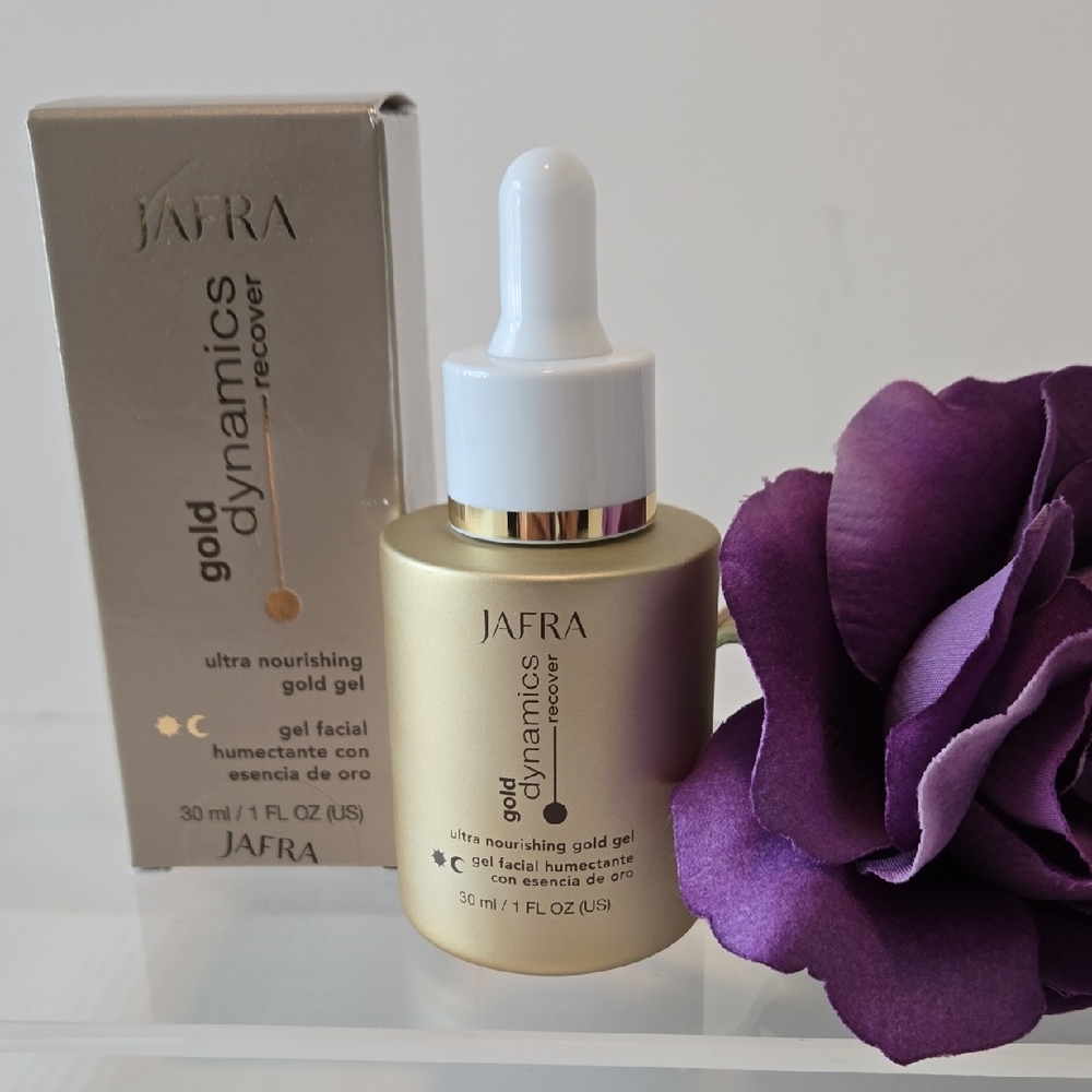 JAFRA Gold Dynamics Ultra Nourishing Gold Gel Serum 1 oz Anti‑Aging Hydrating